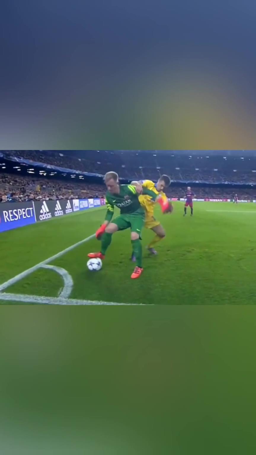 特尔施特根：老子的护球像亨利！谁来了也不好使！